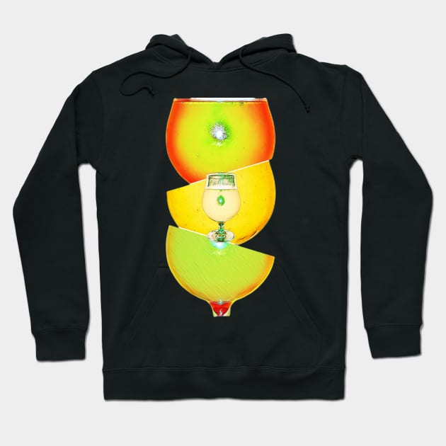 Cocktail stack Hoodie by FlossOrFi